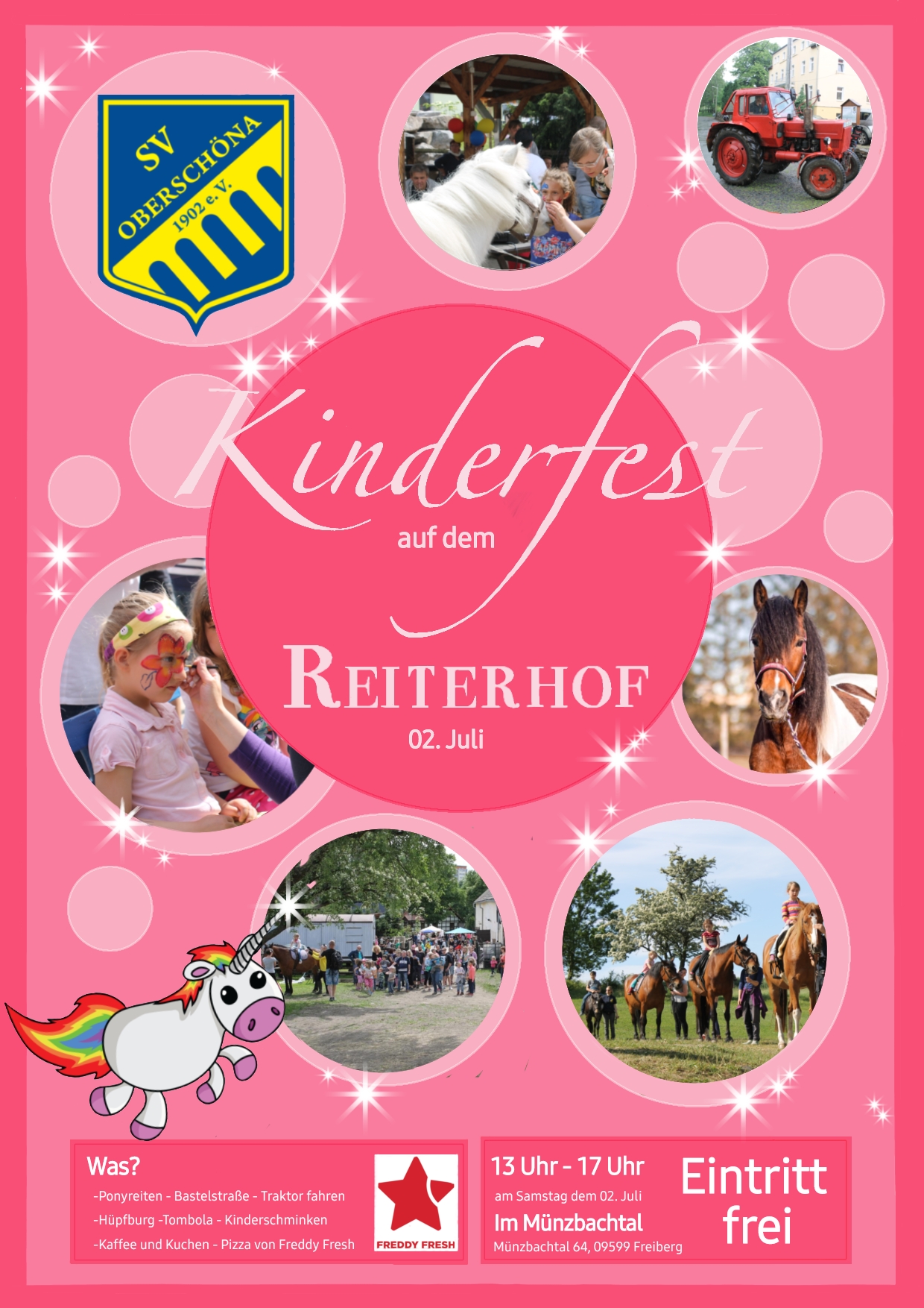Kinderfest 2. Juli 2022 - Reiterhof - SV Oberschöna